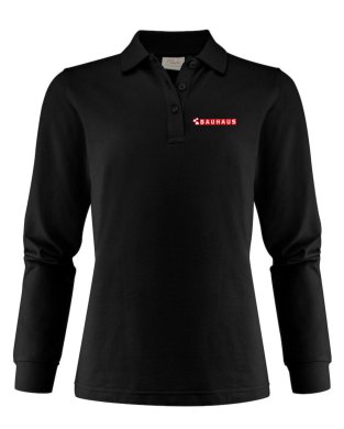 Long sleeve polo, womans