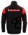 Fullzip bicolour sweatshirt