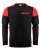 Crewneck bicolour sweatshirt