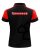 Short sleeve woman bicolour polo