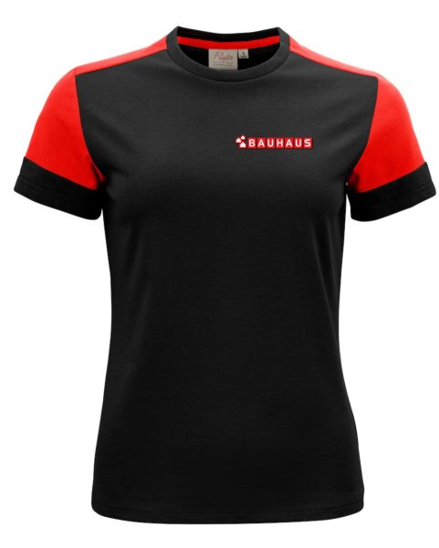 Zoom bild av Short sleeve bicolour woman tee