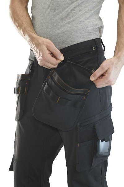 Zoom bild av Craftman trouser in full stretch